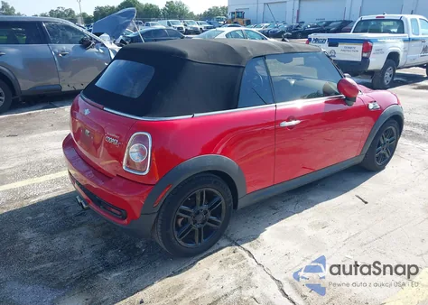 2014 Mini Convertible Cooper S z USA, uszkodzony, nr VIN WMWZP3C50ET298497